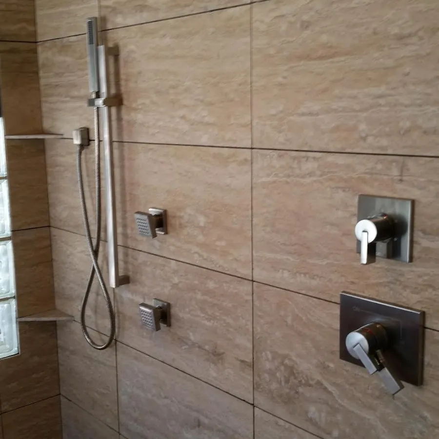 Shower fixture installation for Water Heater Replacement in West Miami